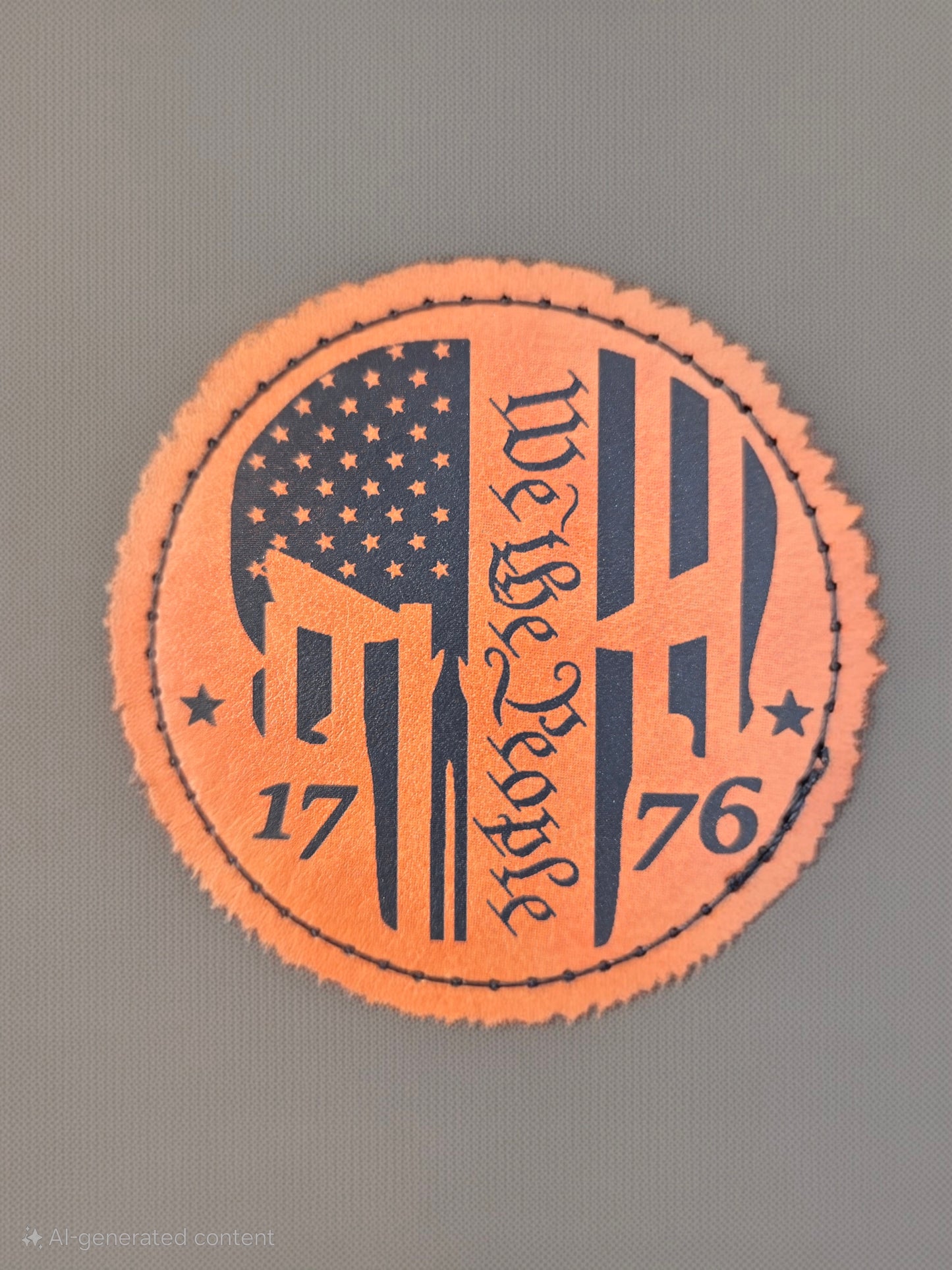 LEATHER PATCHES CUSTOM IRON ON