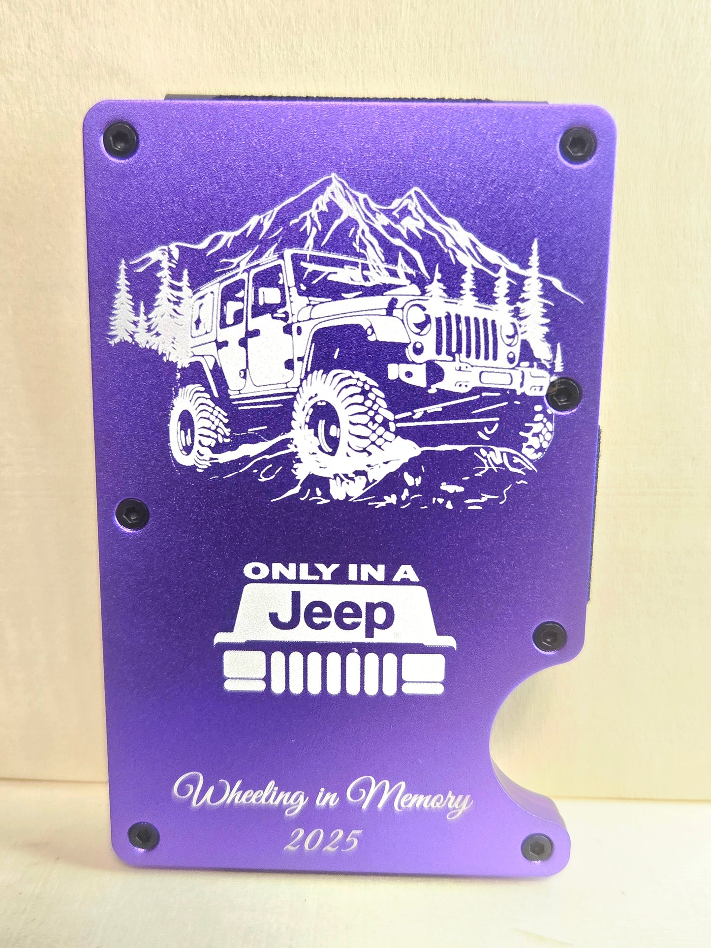 WHEELIN IN MEMORY WALLET