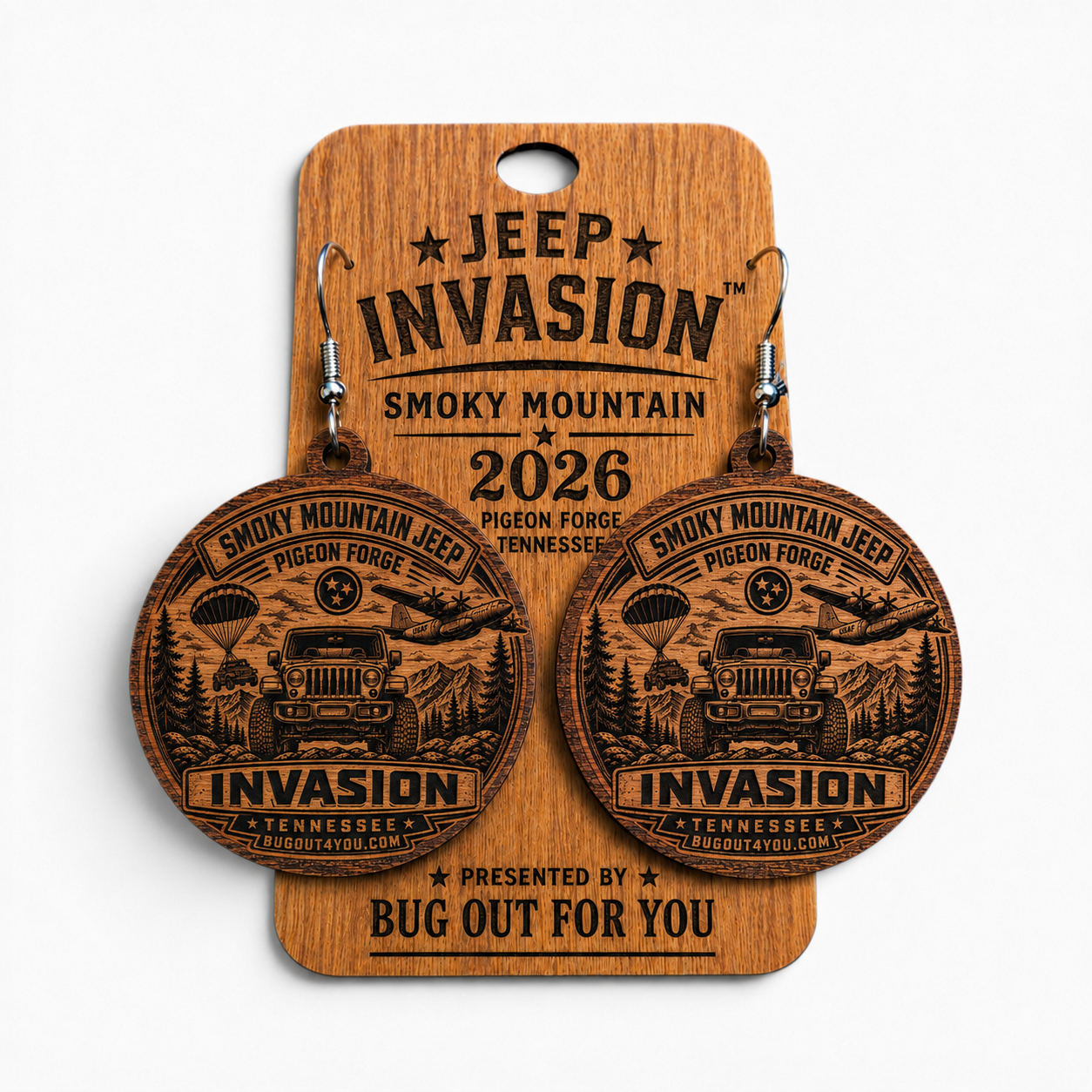 WOOD EARRINGS