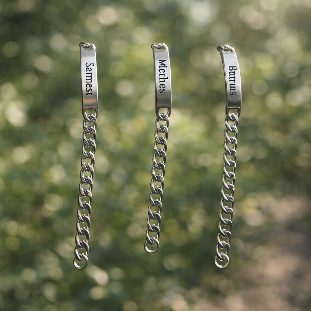 MENS ENGRAVED BRACELETS