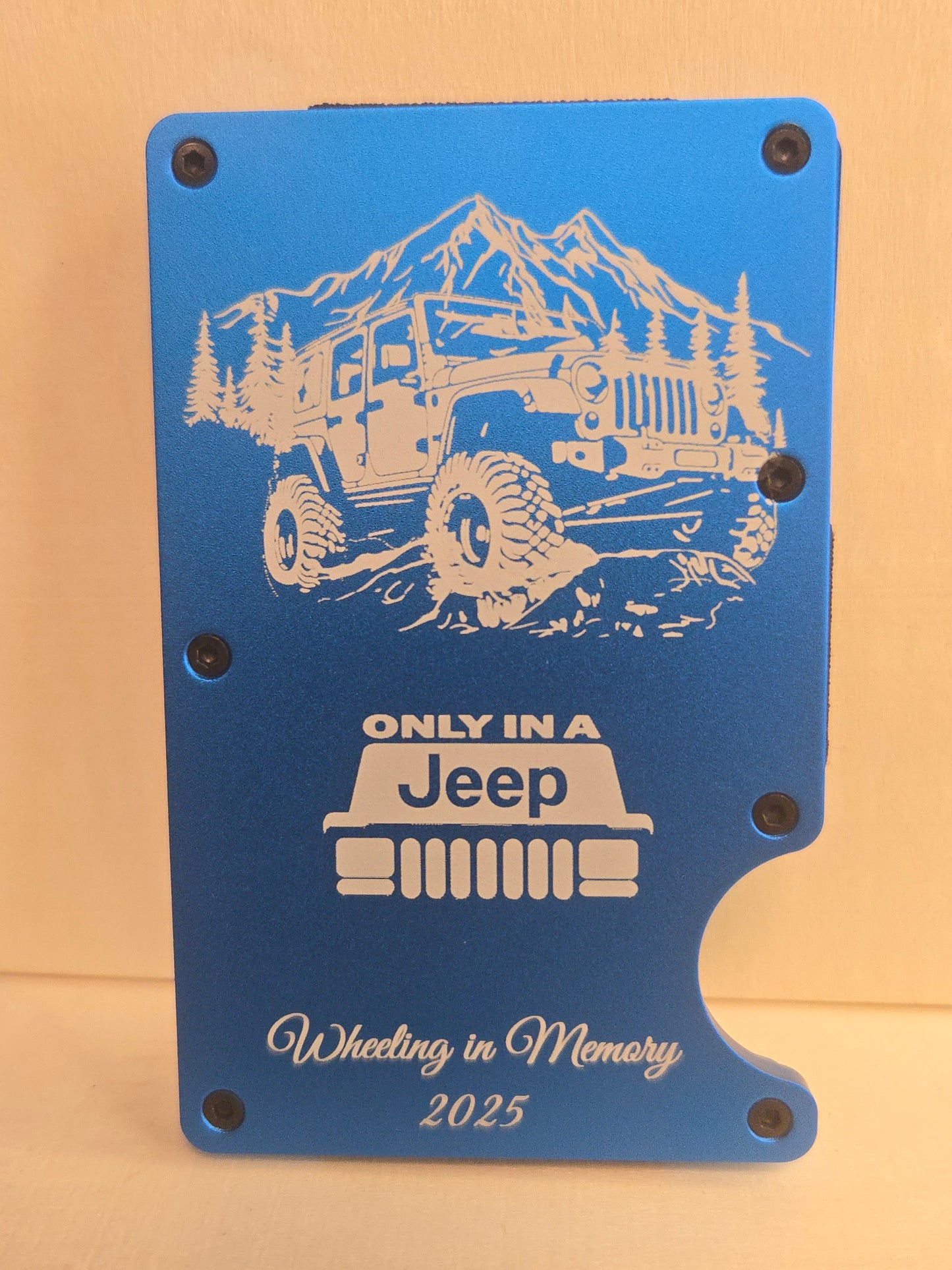WHEELIN IN MEMORY WALLET