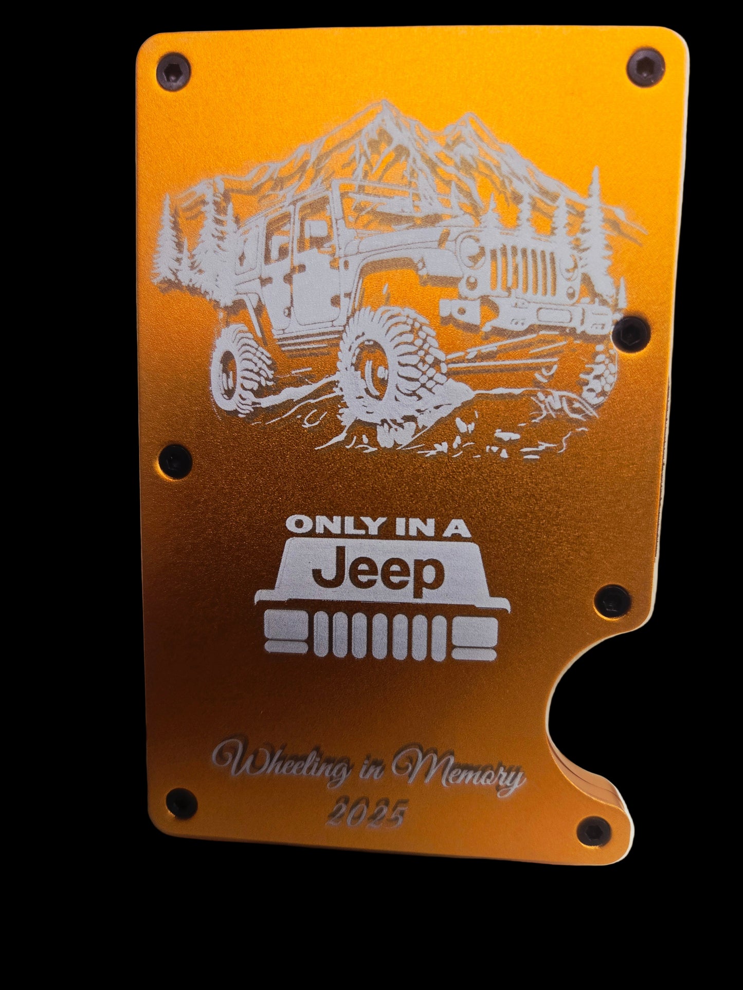 WHEELIN IN MEMORY WALLET
