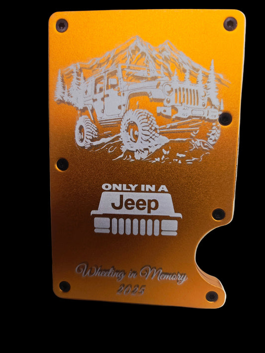 WHEELIN IN MEMORY WALLET
