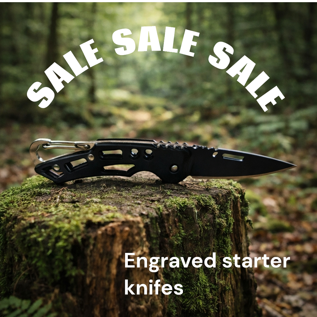 CUSTOM ENGRAVED KNIFES