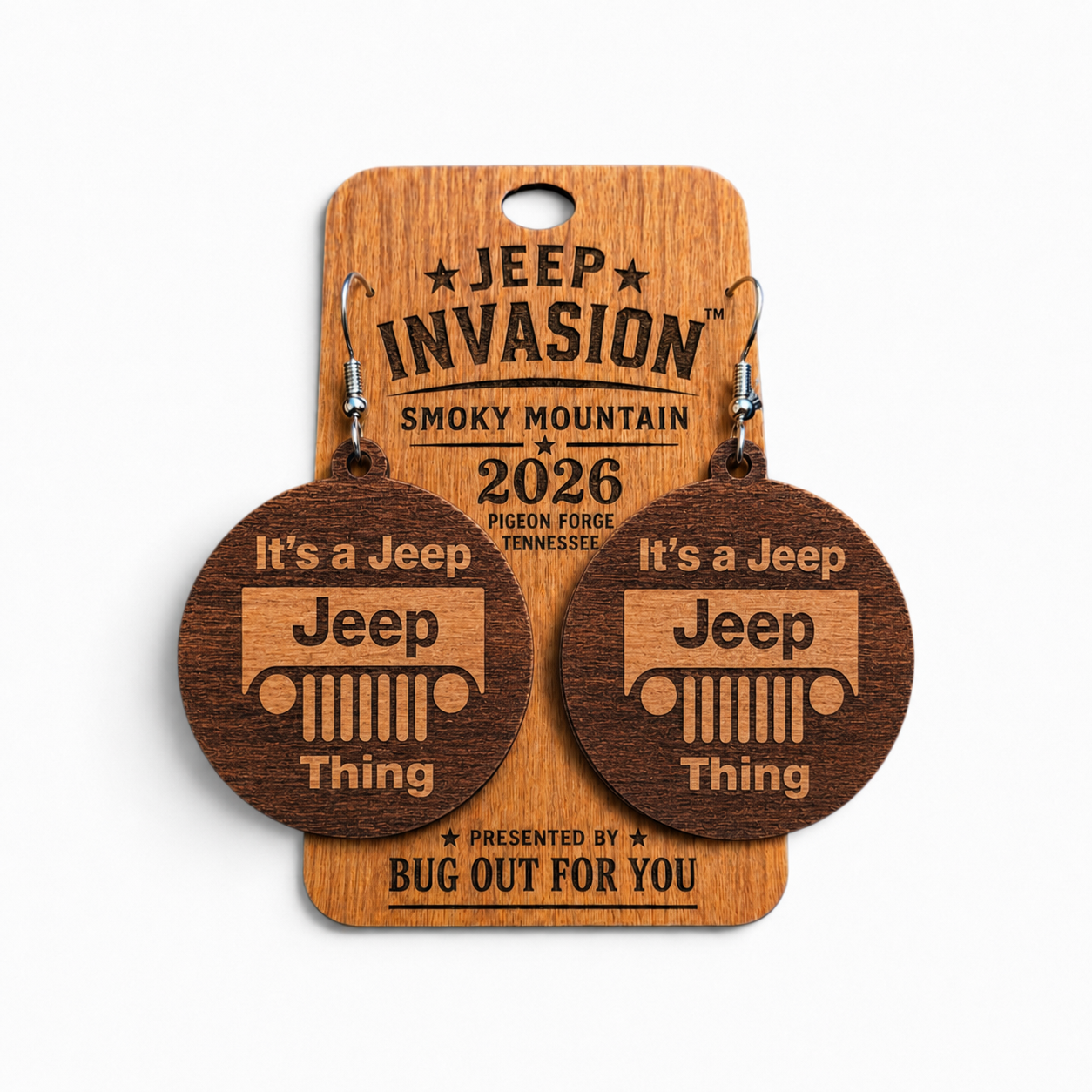 JEEP INVASION 26 EARRINGS