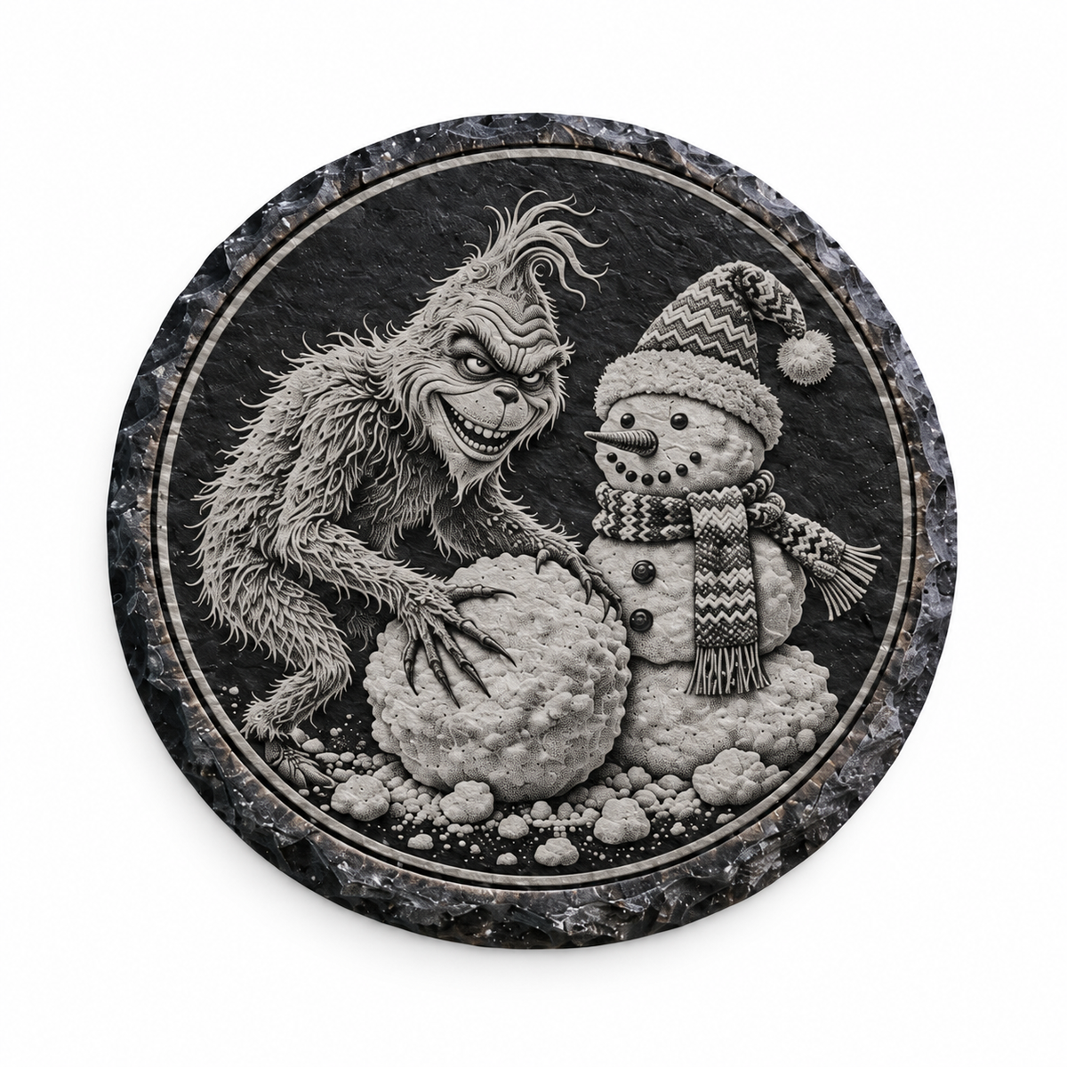 GRINCH  COASTER SET