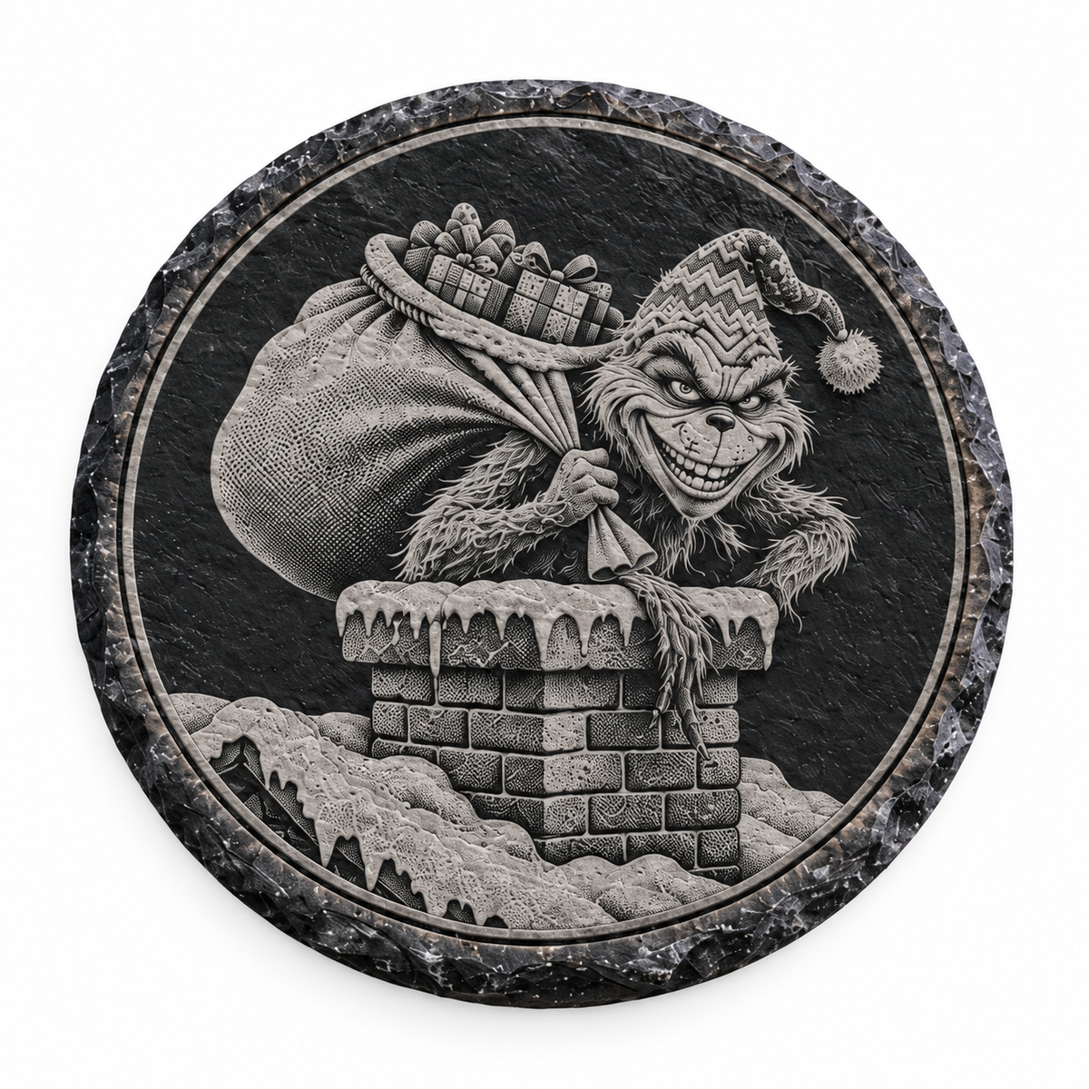 GRINCH  COASTER SET