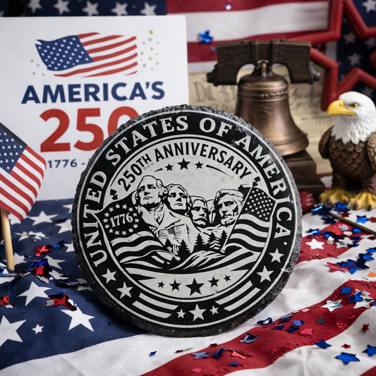 AMERICA 250 CELEBRATE ROUND COASTER COLLECTION