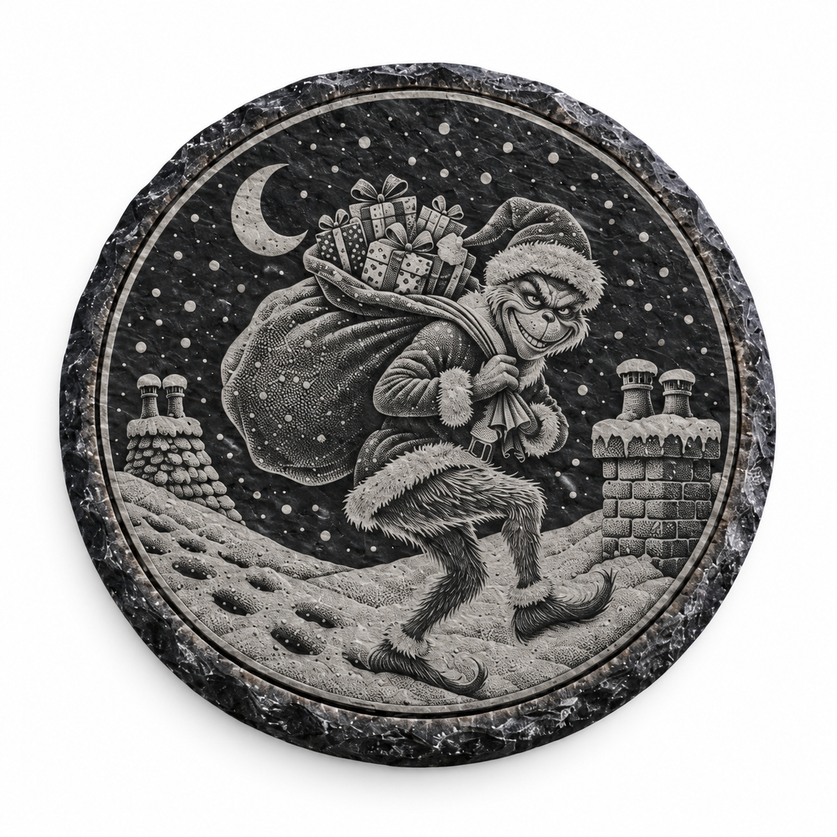 GRINCH  COASTER SET