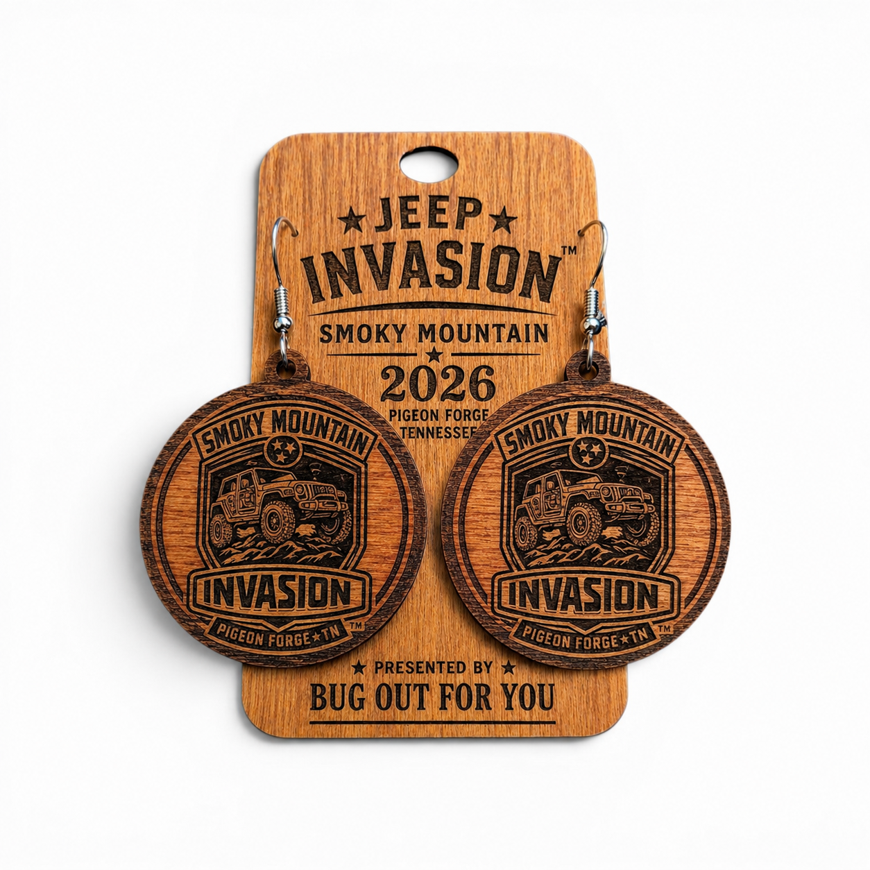 JEEP INVASION 26 EARRINGS