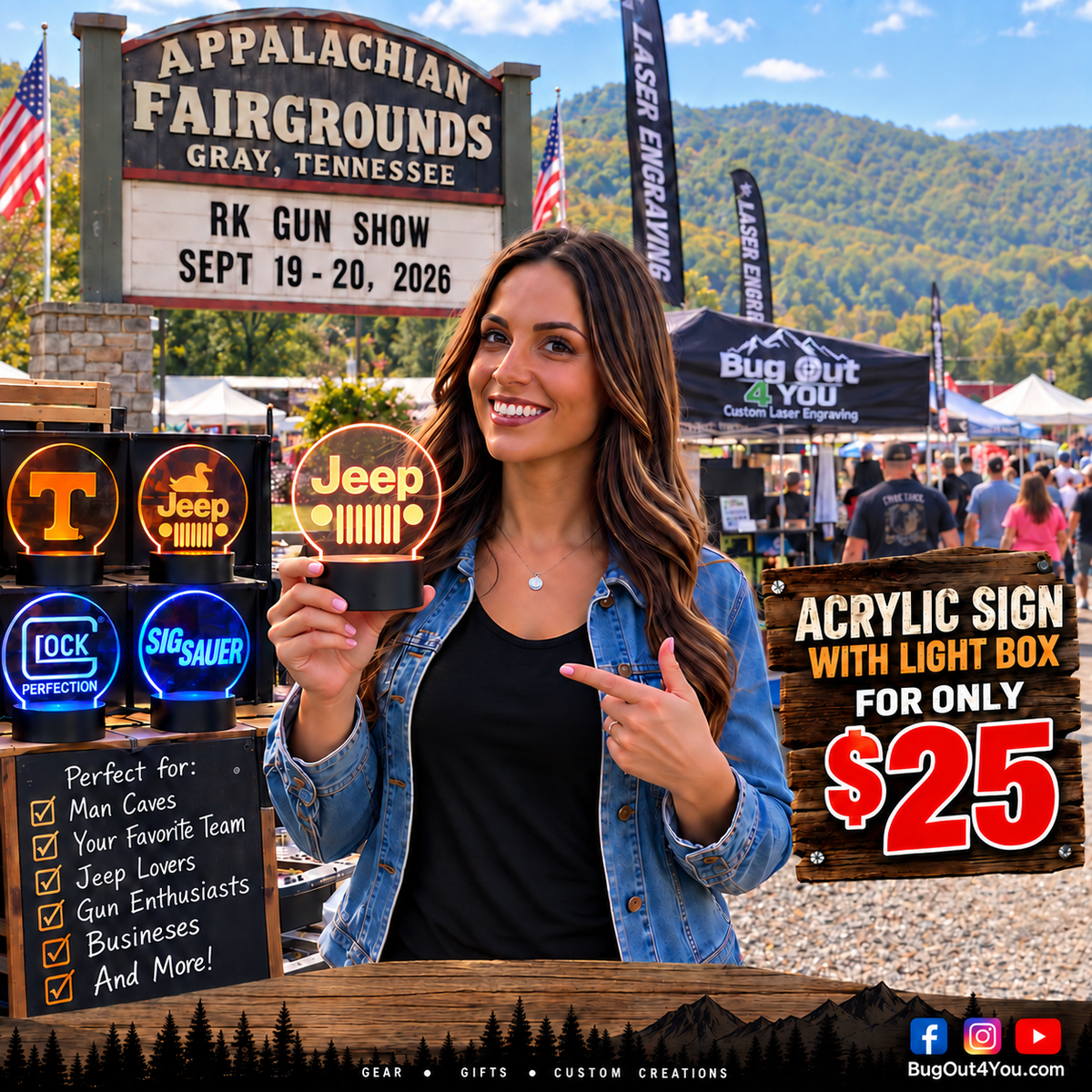 CUSTOM LIGHT BOX SIGN