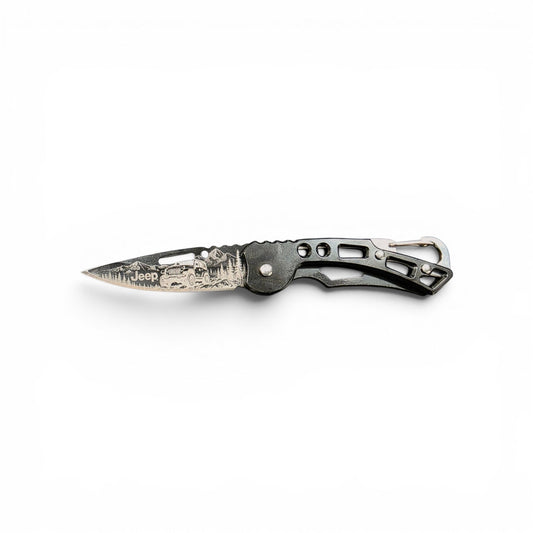 JEEP KNIFE ENGRAVED